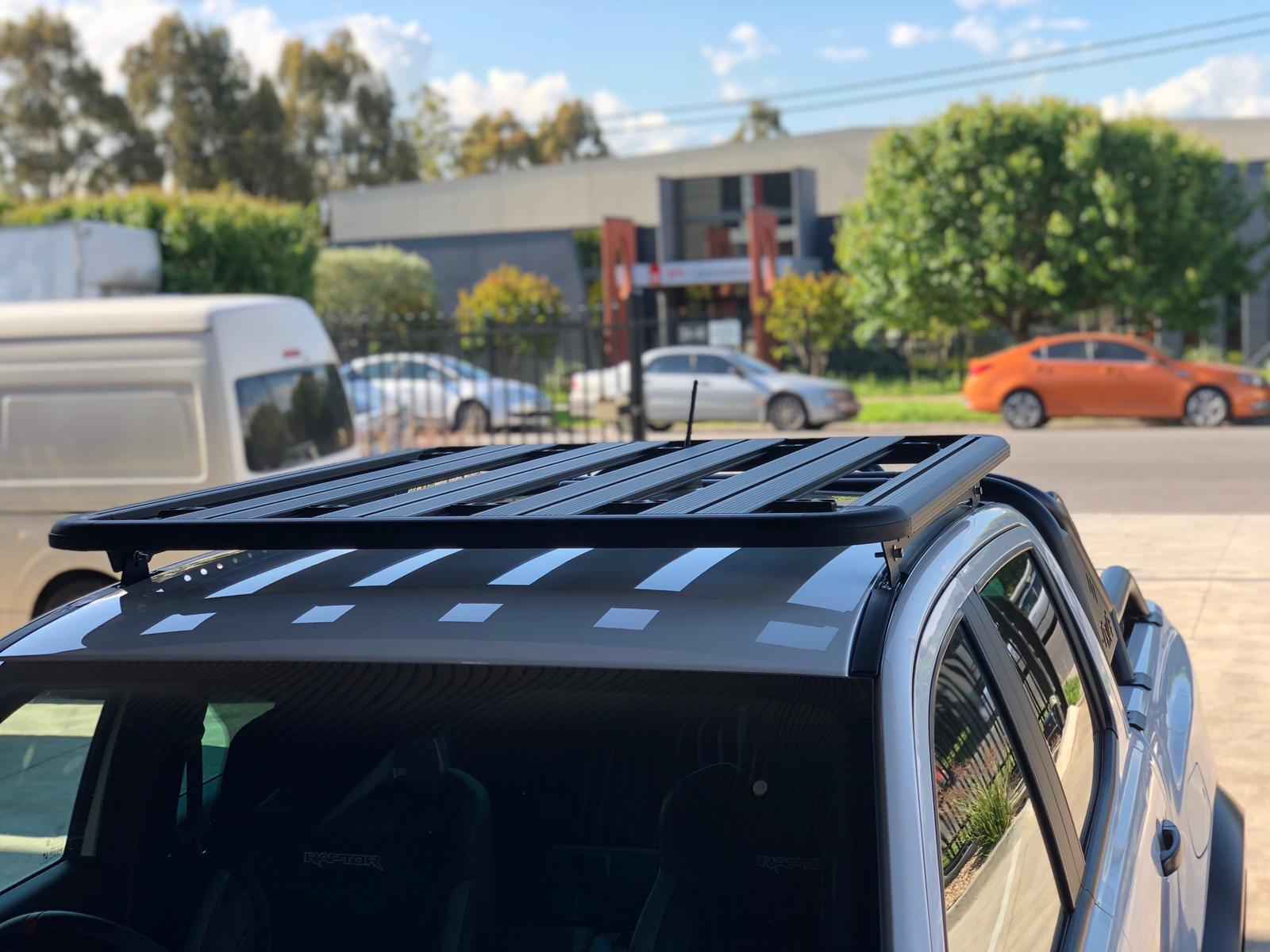 Aluminium Flat Roof Rack Backbone to Suit Mitsubishi Triton MQ MR 2015 ...