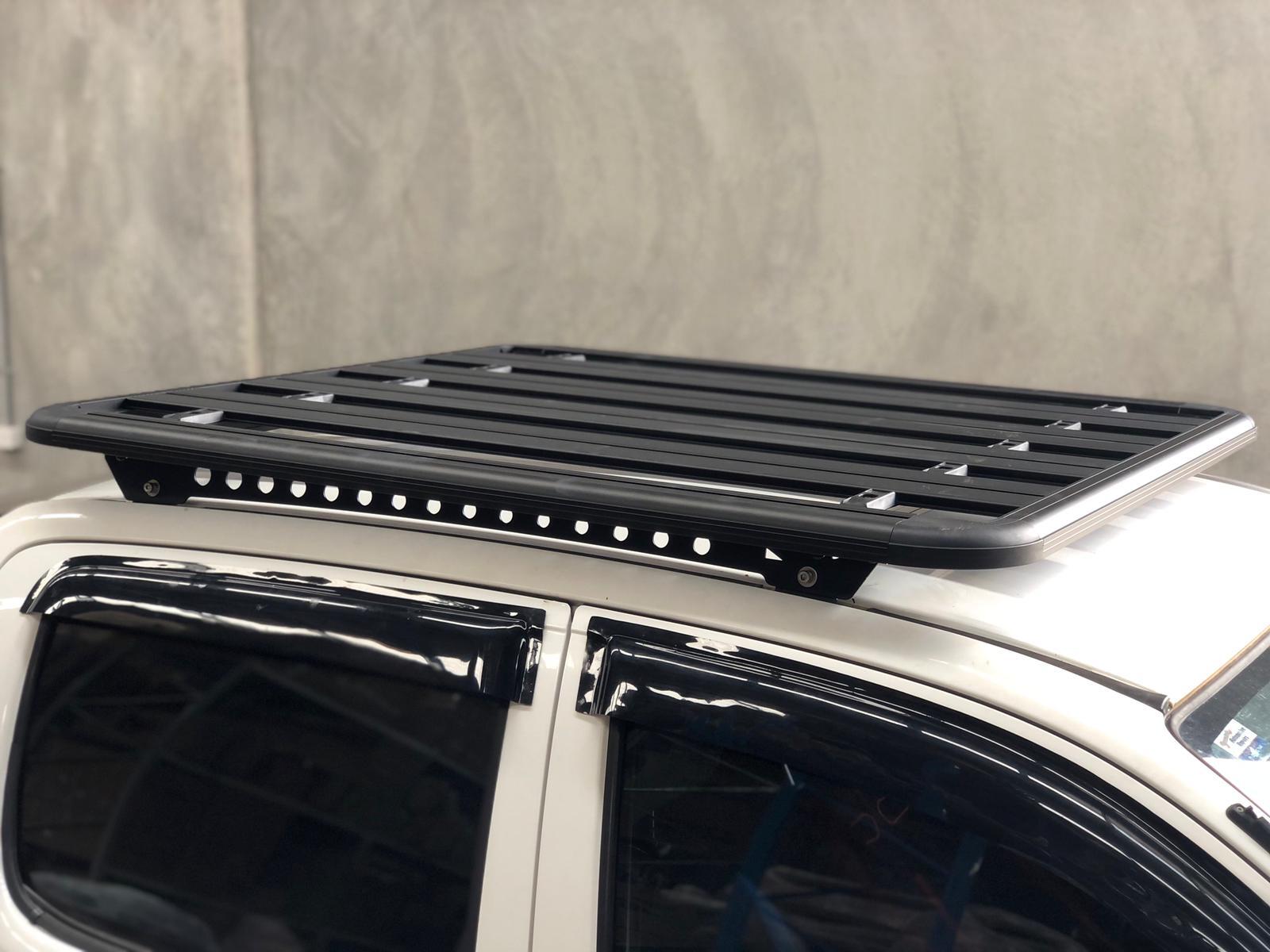 Aluminium Flat Roof Rack Backbone to Suit Toyota Hilux 2015 2021