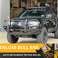 Bull Bar for Mitsubishi Triton 2006-2009 MN ML Heavy Duty Steel Winch Comp