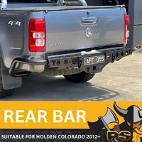 Heavy Duty Rear Step Tow Bar Bumper For Holden Colorado RG 2012-2020