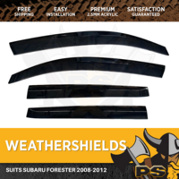 Weathershields Window Visors Weather Shields fit Subaru Forester 2008-2012