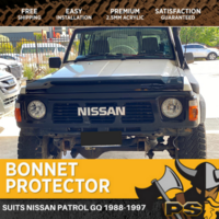 Bonnet Protector for Nissan Patrol GQ MAVERICK Bonnet Guard 88-07 