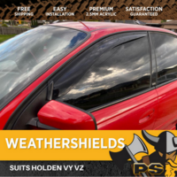  Weather shields Window Visors for Holden Commodore VT VX VU WH WK WL VY VZ