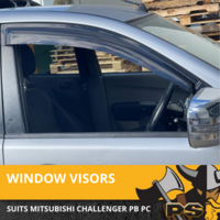 Mitsubishi Challenger PB PC 09+ Weathershields Weather Shield Door Window Visor
