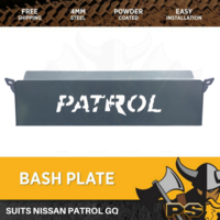 Steel Bash Plate Steering Guard Fit for Nissan GQ GU Patrol 4mm PREMIUM QUALITY