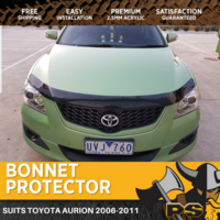 Bonnet Protector to suit Toyota Aurion 2006-2011 Tinted Guard