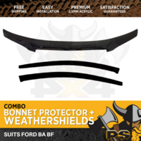 Bonnet Protector, Weather shields for Ford Falcon BA BF UTE Window Visors