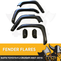 Fender Flares for FJ CRUISER 2007-2014 Black Fender Flares Pocket Style Gloss