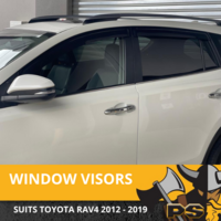 Weathershields Window Visors Weather Shields For Toyota RAV4 RAV 4 2012-2019