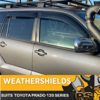 Superior Weathershields suit Toyota Landcruiser 120 Series 03-09 Window Visors