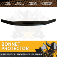 BONNET PROTECTOR TINTED GUARD TO SUIT TOYOTA LANDCRUISER 100 SERIES NEW