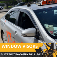 Superior Door Window Visors suit Toyota Camry 2011-2017  Weather Shield