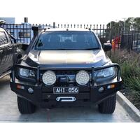 Bull Bar For Holden Colorado RG 2012 - 2016 Steel, Winch, ADR Approved