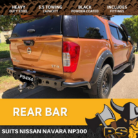 Rear Bar Bumper For Nissan Navara NP300 Rear Step Tow Bar