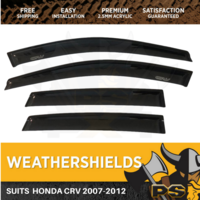 Superior Weathershields for HONDA CRV 2007-2012 Window Door Visors Tinted