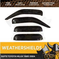 Superior Weathershields to suit Toyota Hilux 1995-2004 Window Visors