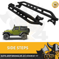Side Steps for Jeep Wrangler JK 2007-2017 2 Door Rock Sliders