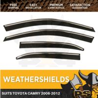 Superior Weathershields suit Toyota Camry 2006-2011 Window Visors