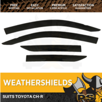 Superior Weathershields to suit Toyota CH-R CHR Window Visors