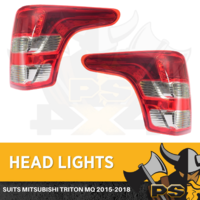 Tail Lights Pair to suit Mitsubishi Triton MQ 2015-2018 Rear Tail Lamps