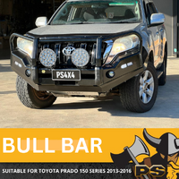 PS4X4 Premium Deluxe Steel Bull Bar to suit Toyota Prado 150 Series 2013 - 2016