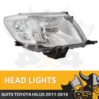 RHS Headlight suit Toyota Hilux 2011-2015 SR5 4WD 2WD Replacement Driver Side