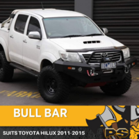 PS4X4 Bull Bar to suit Toyota Hilux 2011-2015 Steel Shackle Style