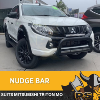 Nudge Bar For Mitsubishi Triton MQ 2015-2018 Stainless Steel Grille Guard