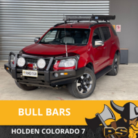 Premium Bull Bar For Holden Colorado 7 2012 - 2017 Steel, Winch, ADR Approved