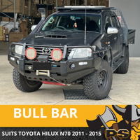 PS4X4 Deluxe Bull Bar to suit Toyota Hilux 2011-2015 Winch Compatible