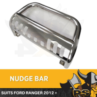 Ford Ranger 2012-2018 Nudge Bar Stainless Steel Grille Guard 3" Bullbar Chrome