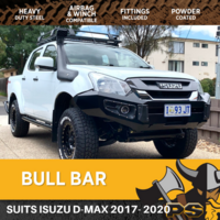 PS4X4 BULL BAR TO SUIT ISUZU D-MAX DMAX 2017 - 2020 ADR APPROVED WINCH COMPATIBLE