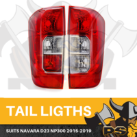 PS4X4 TAIL LIGHTS TO SUIT NISSAN NAVARA D23 NP300 REPLACEMENT