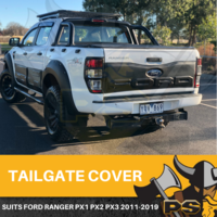 PS4X4 TAILGATE COVER TO SUIT FORD RANGER PX1 PX2 PX3 2011-2018
