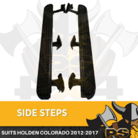 Ps4x4 Rock Sliders Heavy Dual Cab Duty Side Steps Holden Colorado RG 12-20