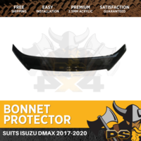 Bonnet Protector for Isuzu D-MAX 2017+ Tinted Guard DMAX STONE GUARD
