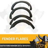 Ford Ranger Flares KIT 2011-2015 PX1 Fender Flares Matte Black