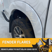 Fender Flares suit for Toyota Hilux SR5 SR 2005-2015  Rear flares 