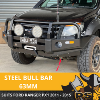 PS4X4 PREMIUM DELUXE 63MM FORD RANGER PX 2011 - 2015  BULL BAR ADR APPROVED 