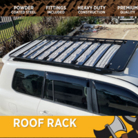 Steel Flat Roof Rack for Toyota Landcruiser Land cruiser 200 Series 2007+​