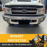 Bonnet Protector to suit Toyota Landcruiser 70 76 78 79 Series GXL 2017+