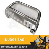 Nudge Bar Bullbar Bumper for Mazda BT-50 12-18 Stainless Steel 304  