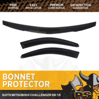 Bonnet Protector, Weathershields For Mitsubishi Challenger 2009-2015