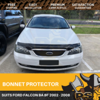 Bonnet Protector for Ford Falcon BA BF Tinted Guard XT XR6 XR6 