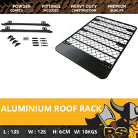 PS4X4 Aluminium Flat Roof Rack for Holden Colorado RG 2012 - 2022 Ute Dual Cab