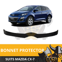 PS4X4 Bonnet Protector Tinted Black for Mazda CX 7 CX7 Tinted Guard