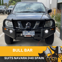 63MM 2.5 inch ADR Approved Bull Bar For Nissan Navara D40 Spain 2010 - 2015