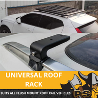 Flat Aluminum Platform Roof Rack Suit Roof Rail Flush Munt Vehicles SUV Wagon