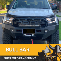 PS4X4 Ford Ranger PX2 PX3 2015 - 2022 Viking X Rocker Bull Bar ADR Approved 
