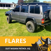 PS4X4 FRONT & REAR JUNGLE FLARES SUIT FOR NISSAN PATROL GQ 1988 - 1998